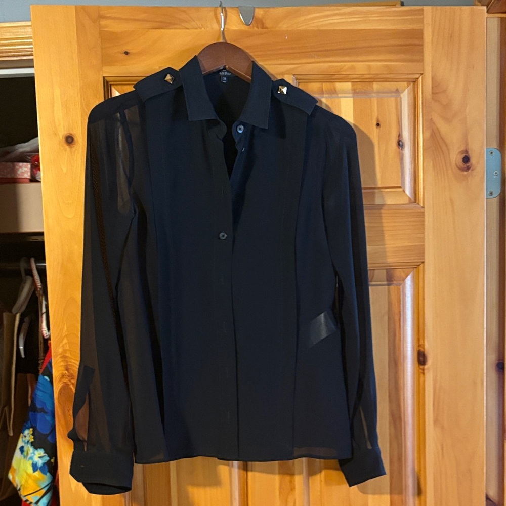 Gucci Classic Black Blouse
